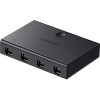 Переключатель Ugreen Sharing Switch 30346 USB Type-A - 4 x USB Type-B (1.5 м, черный)